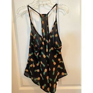 Body Central Pineapple Top - FLAW